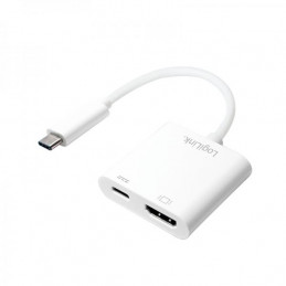 LogiLink 0,14 m, 2xUSB-C /...